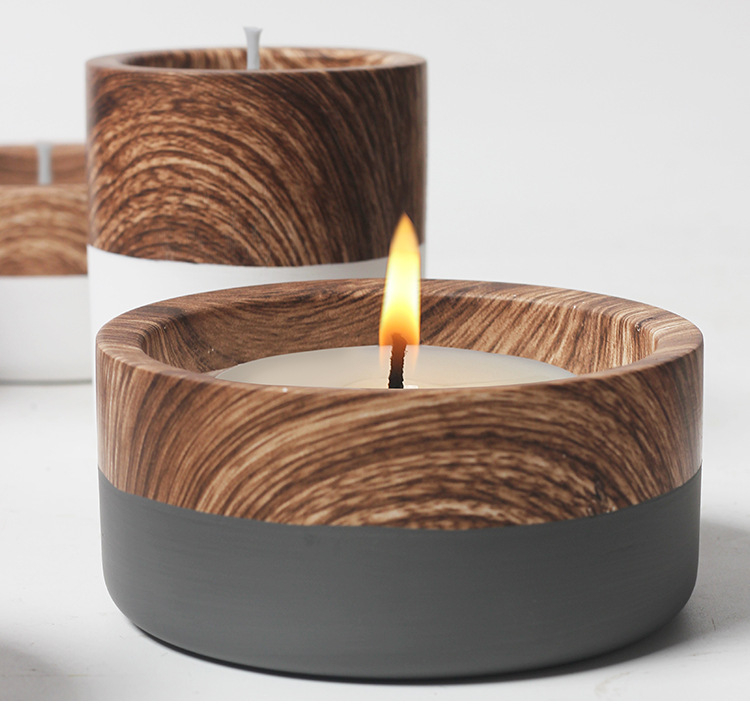  Scented Candle Morden Style Ceramic aromatherapy candle short