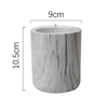  Cotton Wick Customized Scents Marbling Ceramic Jar Candle