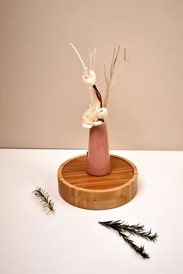 Aroma Decor Factory Produced Floral Arrangement Small Bottle Aroma Reed Diffuser High Style Gift