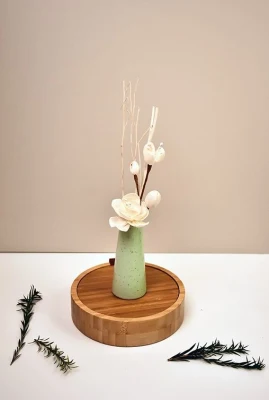 Aroma Decor Factory Produced Floral Arrangement Small Bottle Aroma Reed Diffuser High Style Gift
