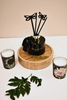 Aroma Decor Factory Produced Butterfly Floral Arrangement Reed Diffuser Candle Set Gift