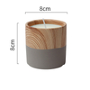  Scented Candle Morden Style Ceramic aromatherapy candle 