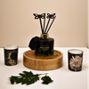 Aroma Decor Factory Produced Butterfly Floral Arrangement Reed Diffuser Candle Set Gift