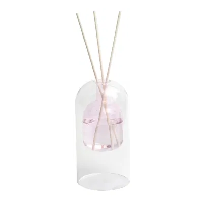  Double Glass Aromatherapy Reed Diffuser Square Gift