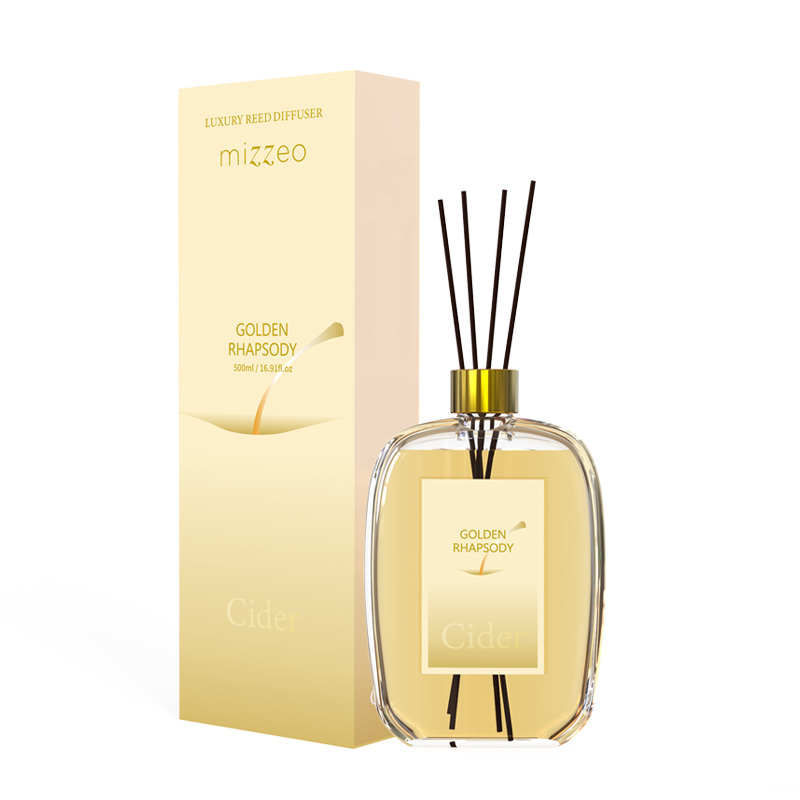 100ML 250ML 500ML Reed Diffuser Strong Perfume Multiple Sizes Dazzling Appearance Golden Rhapsody Bellini
