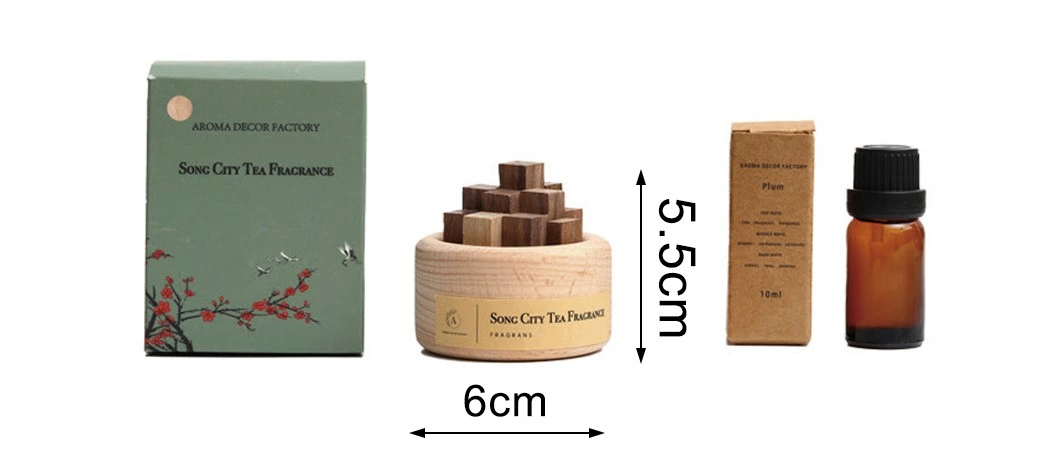 Block Wood Diffuser Gift