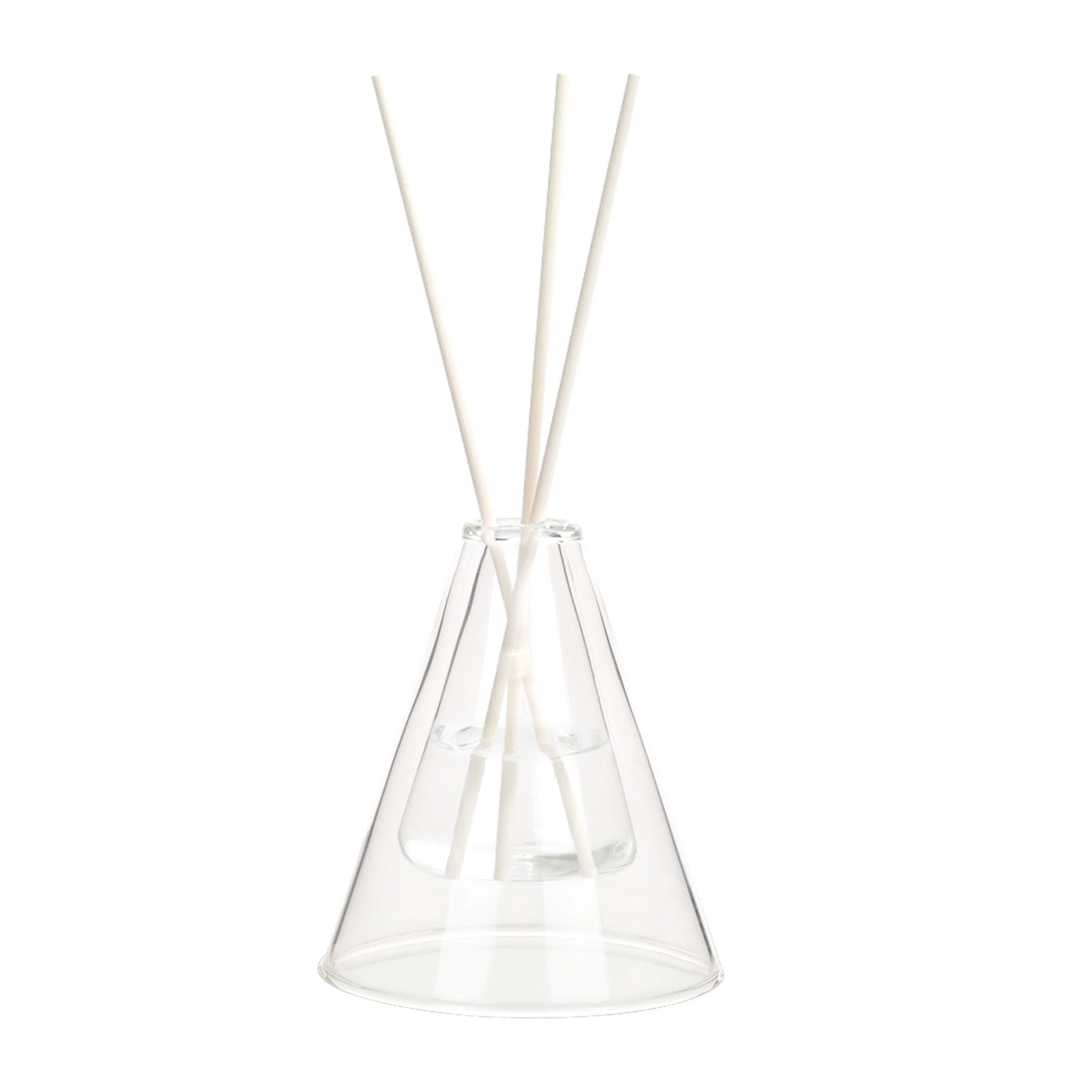 Double Glass Aromatherapy Reed Diffuser Triangle Short Gift