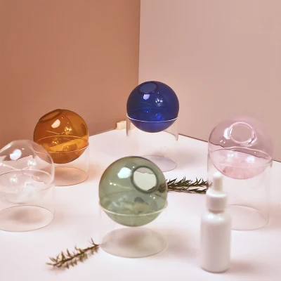 Glass Ball Aroma Stone Crystal Reed Diffuser Gift