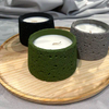 Aromatherapy Candles, Soy Wax Cement Candle Cups for Home Decorative