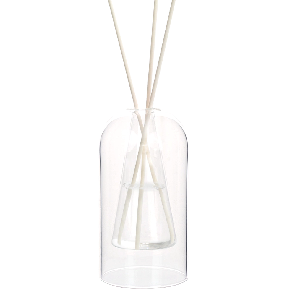 160ml Double Glass Triangle Aromatherapy Reed Diffuser High Gift Wholesale