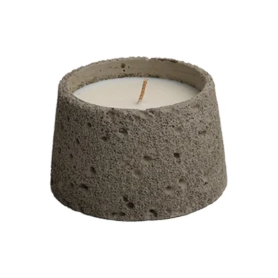 Aromatherapy Candles, Soy Wax Cement Candle Cups for Home Decorative