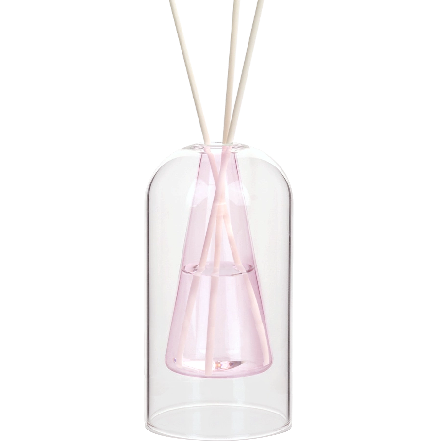 160ml Double Glass Triangle Aromatherapy Reed Diffuser High Gift Wholesale